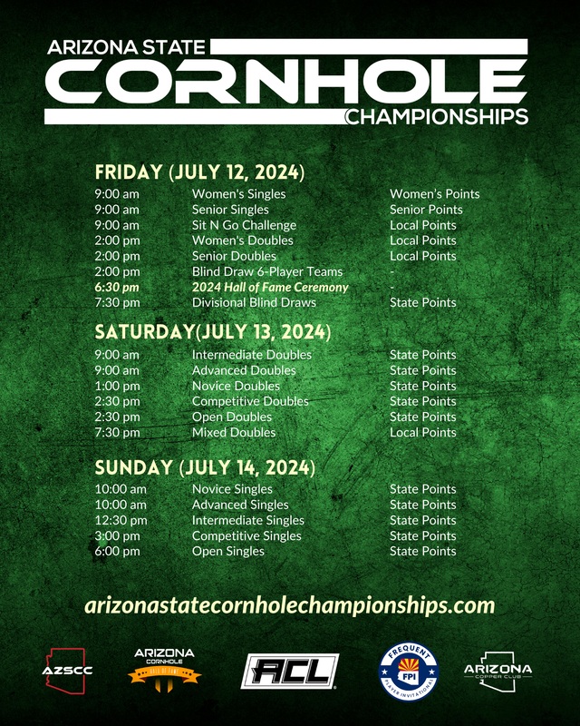 2024 Arizona State Cornhole Championships