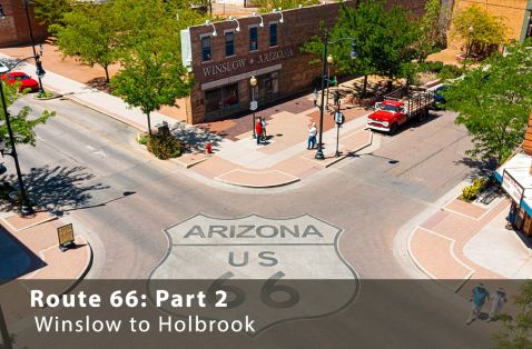 Route 66: Winslow to Holbrook