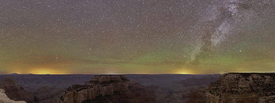 Grand Canyon night sky
