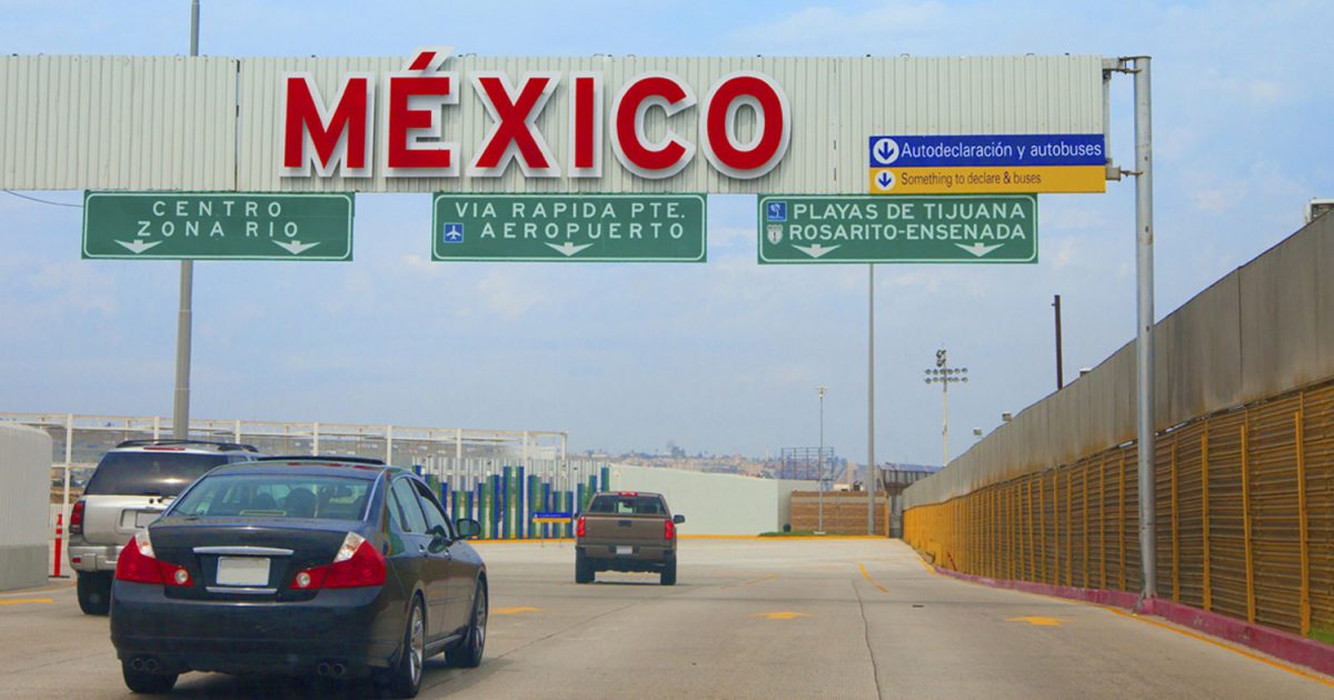 Mexicans can Use US Border Crossing Card to enter the US. 