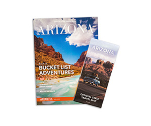 Arizona Travel Guide + Official State Map
