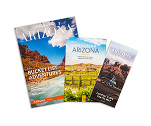 Arizona Travel Guide + State Map + Wine Brochure