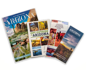 Arizona Travel Guide + State Map + Recreation Guide