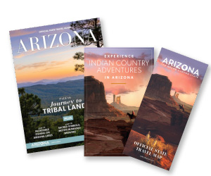Arizona Travel Guide + State Map + Tribal Brochure